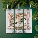 Thermobecher/Tumbler mit weihnachtlichem Motiv