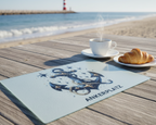 Frühstücksbrettchen aus Glas-Maritim-Dein kleiner Urlaub am Morgen⚓♥️