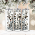 Thermobecher/Tumbler mit weihnachtlichem Motiv
