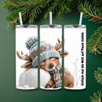 Thermobecher/Tumbler mit weihnachtlichem Motiv