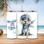 Edelstahl-Tumbler "Küstenliebe"-Dein maritimes Urlaubsgefühl für unterwegs