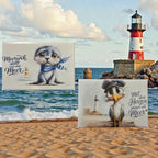 Maritime Magnete 2er - Set- Farbfrohe Unikate & Fotomagnete⚓✨