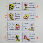 Kühlschrankmagnete mit Spruch & Tiermotiven Weihnachten - Motiv nach Wahl
