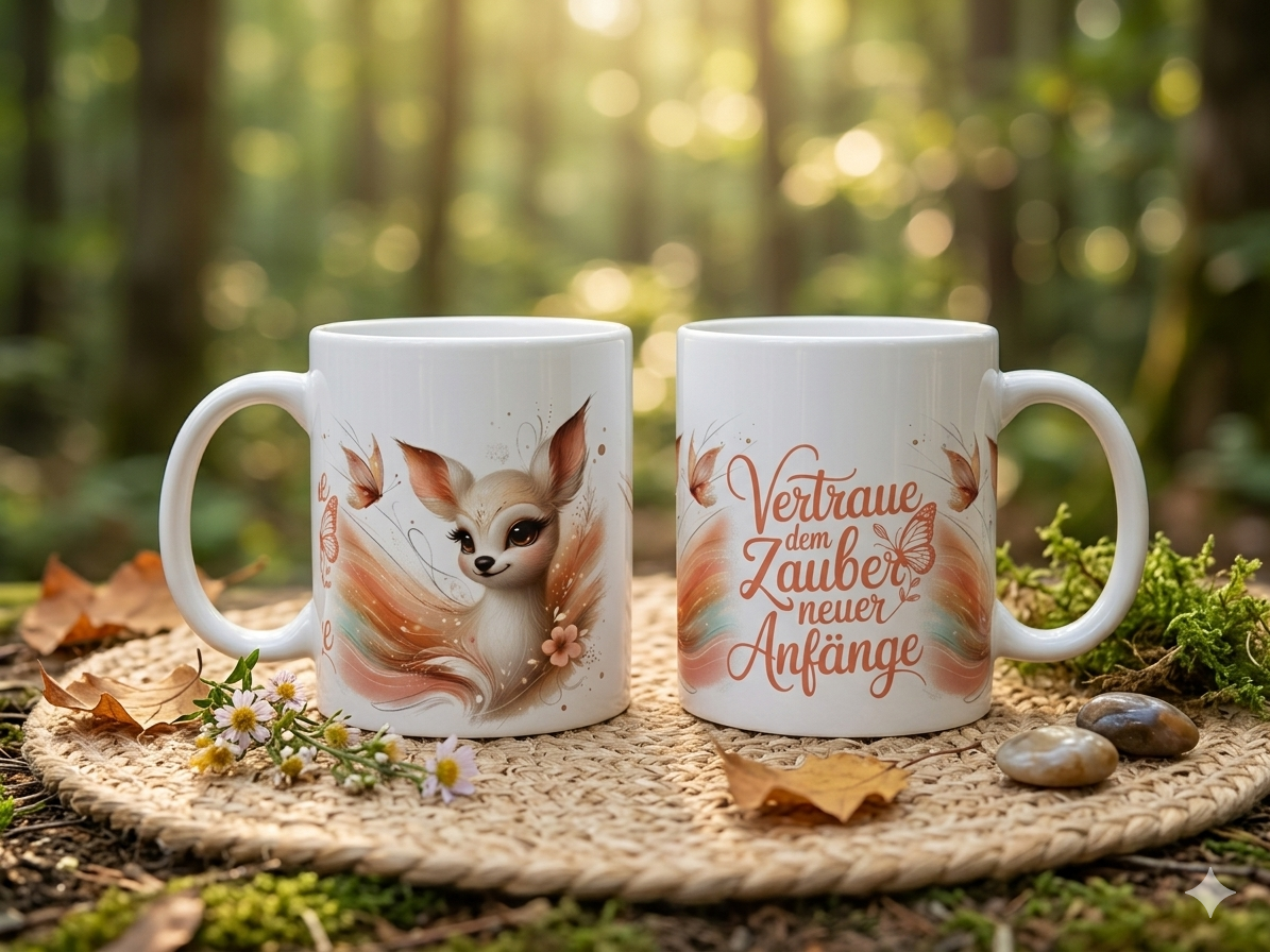 Keramiktasse-Charmante Designs & Geschenkideen