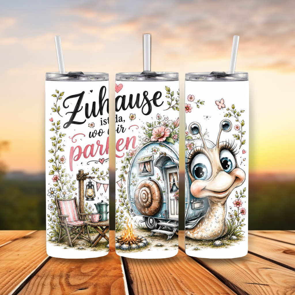 Edelstahl-Tumbler mit Spruch-Dein tägliches Statement für Büro & Alltag