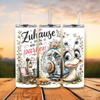Edelstahl-Tumbler mit Spruch-Dein tägliches Statement für Büro & Alltag