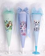 Handgefertigte Schultüten aus Stoff – sofort verfügbar 🎒✨