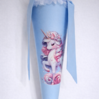 Personalisierte Schultüte Einhorn – zart & märchenhaft 🦄✨