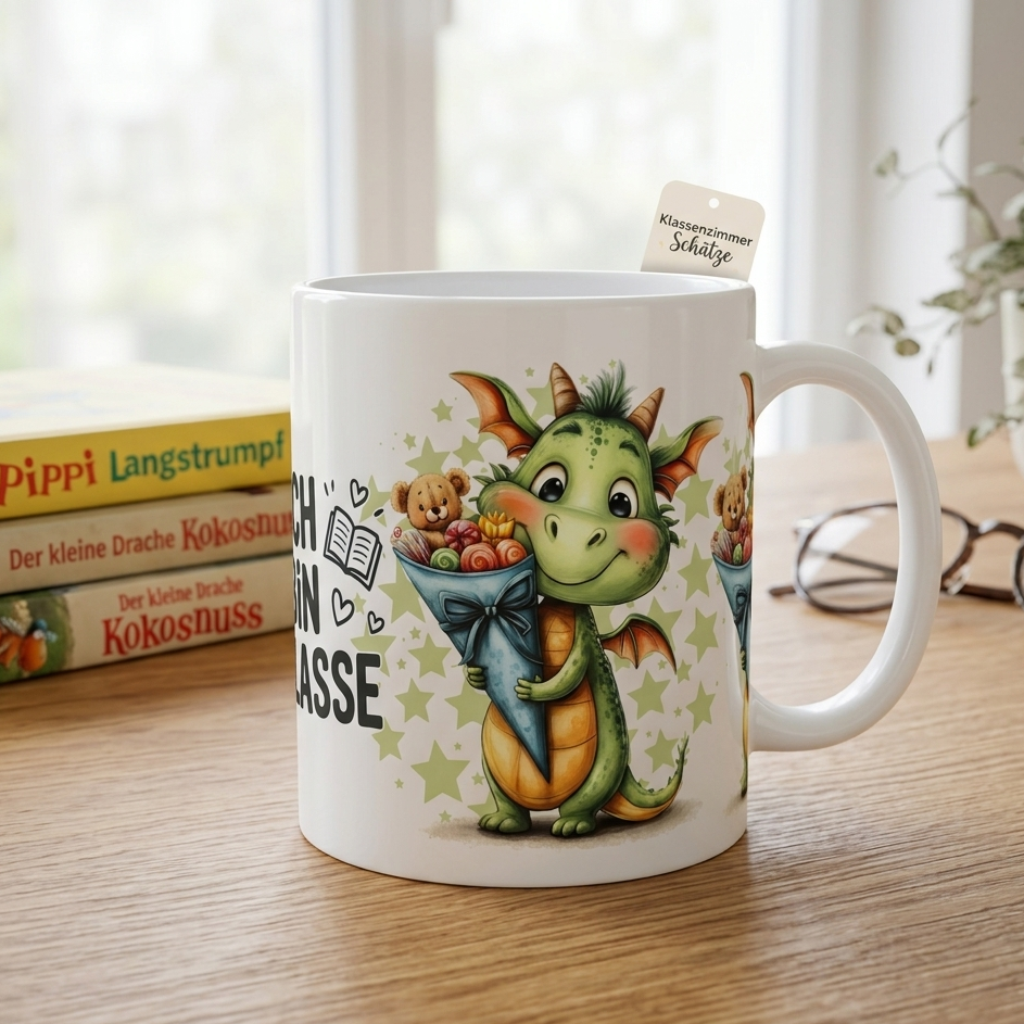 Einschulungstasse "Kleine Helden"
