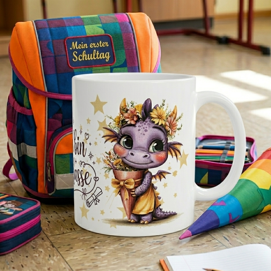 Einschulungstasse "Kleine Helden"