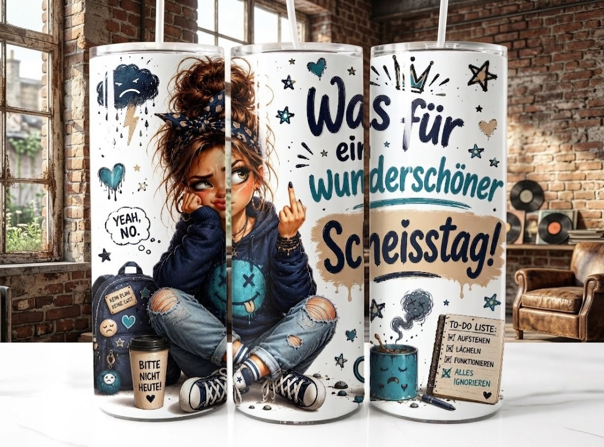 Tumbler/Edelstahl echter- Lieblingsbegleiter für Kaffee & Seele